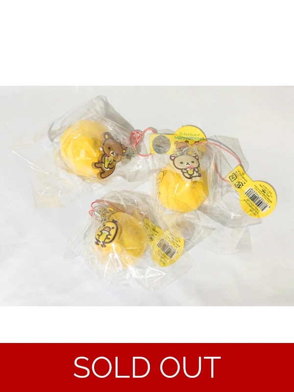 San-x Rilakkuma Squishy Lemon Bundle